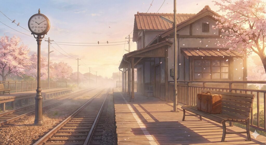 The Platform Between Departure